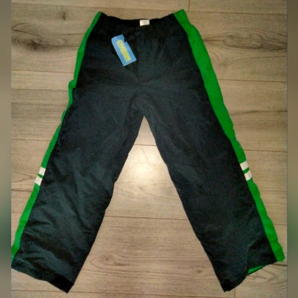 Gymboree NWT boys pants navy & green size 7 kids